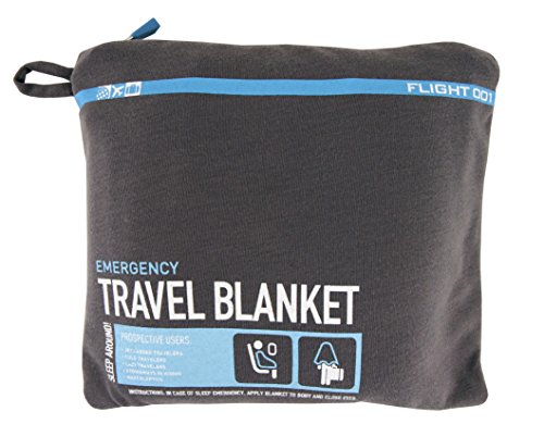 Algopix Similar Product 3 - Flight 001 Travel Blanket Charcoal