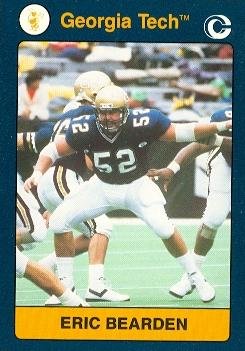 Algopix Similar Product 13 - Eric Bearden Football card Georgia