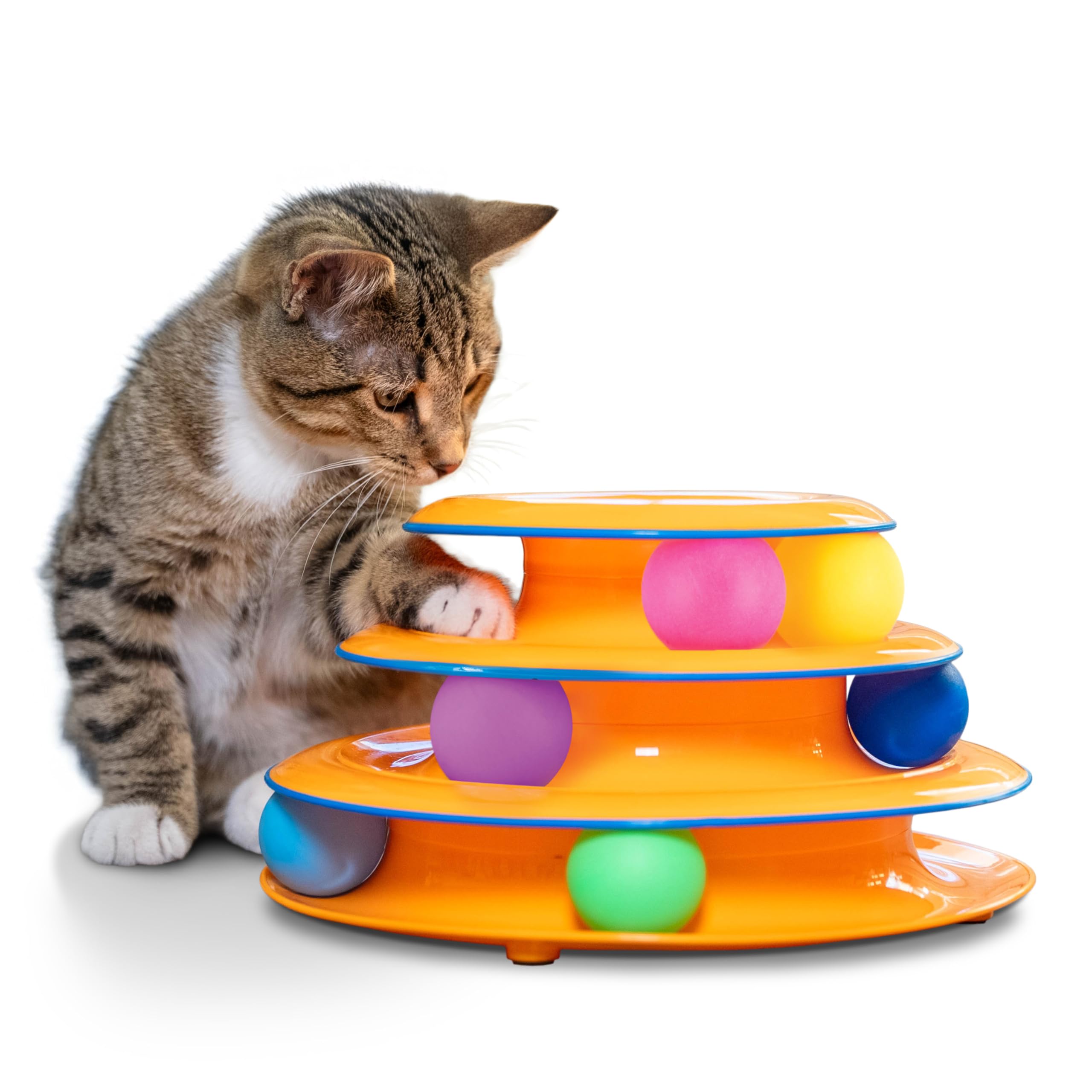Algopix Similar Product 19 - Catstages Tower of Tracks Cat Toy 