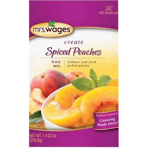Algopix Similar Product 3 - Mrs Wages Spiced Peach Mix74oz4