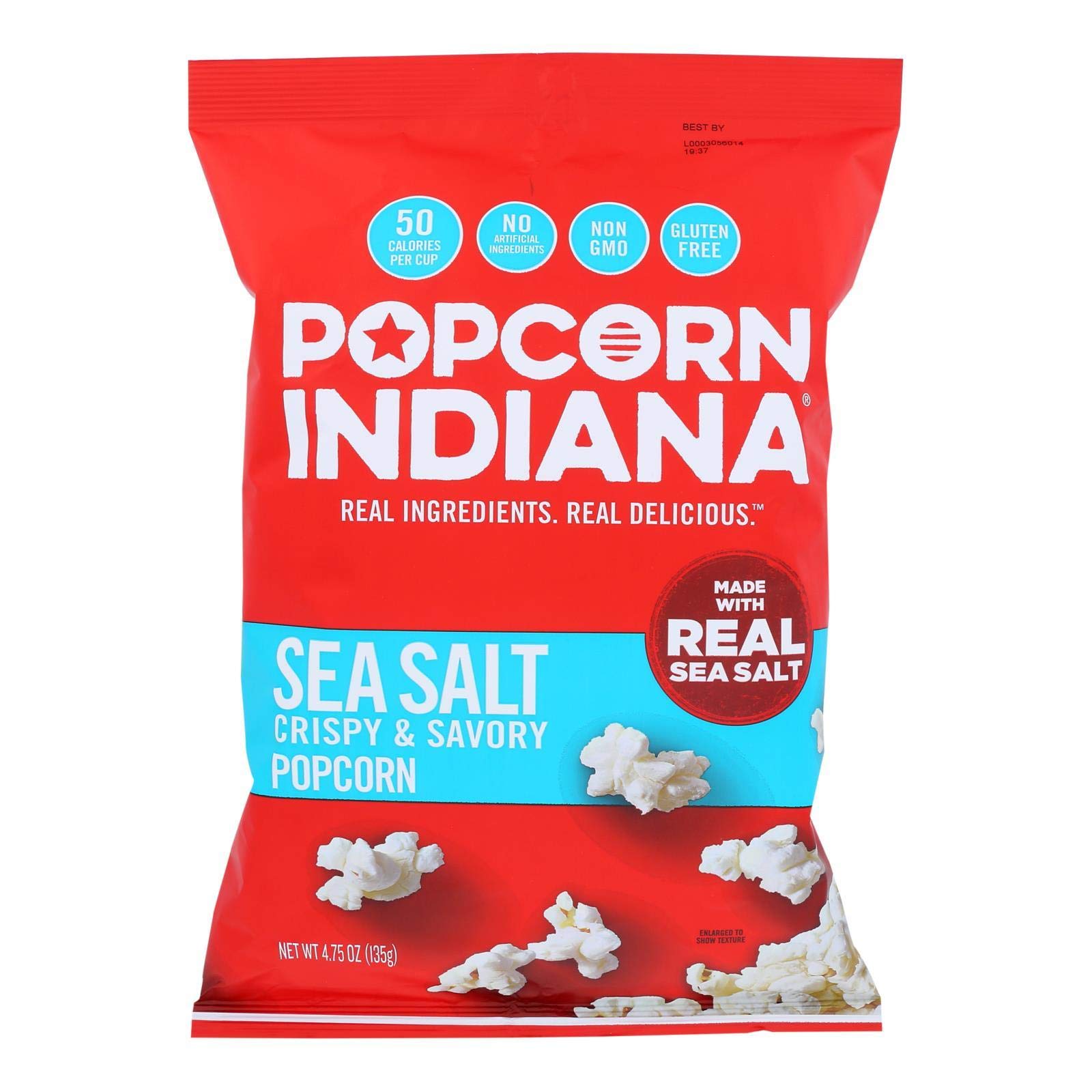 Algopix Similar Product 9 - Popcorn Indiana PI Sea Salt Popcorn