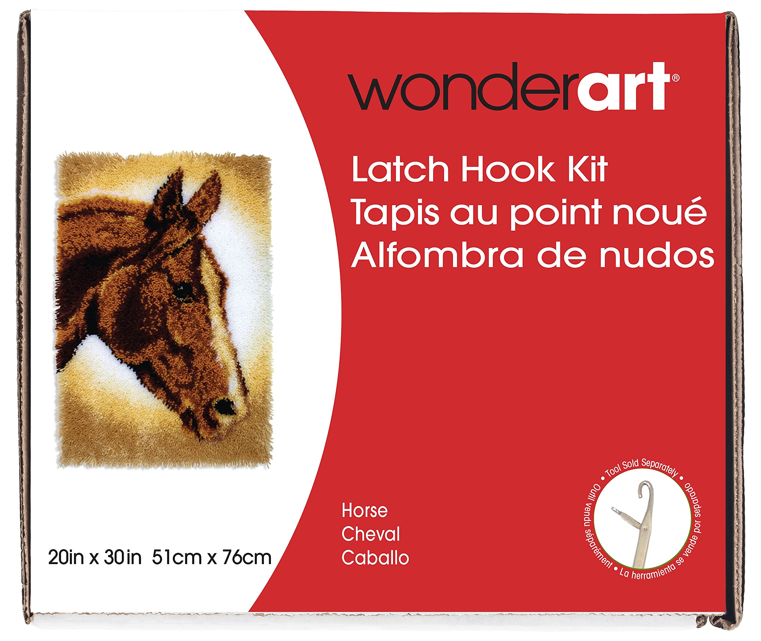 Algopix Similar Product 2 - Wonderart Classics Horse Latch Hook