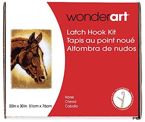 Algopix Similar Product 10 - Wonderart Classics Horse Latch Hook