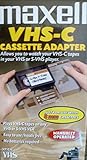 Algopix Similar Product 10 - Maxell Mechanical VHS-C Adapter