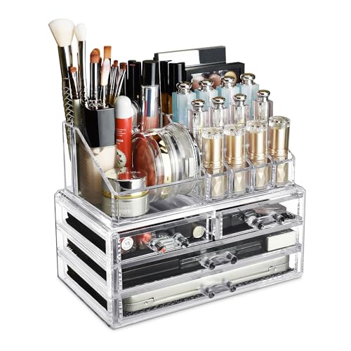 Algopix Similar Product 2 - Ikee Design Acrylic Makeup Organizer
