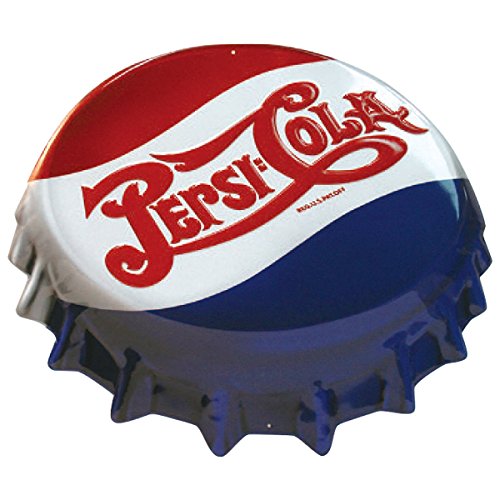 Algopix Similar Product 10 - Ande Rooney Pepsi Cap Tin Sign