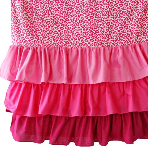 Algopix Similar Product 5 - Caden Lane Ruffle Curtain Panels Girly