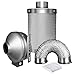 Algopix Similar Product 11 - iPower 8 Inch 750 CFM Duct Inline Fan
