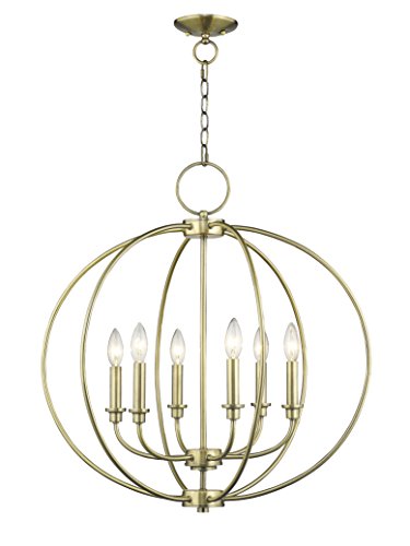 Algopix Similar Product 10 - Livex Lighting 643848 Chesterfield 12