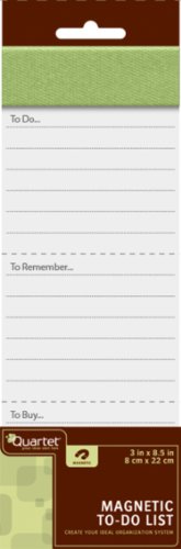 Algopix Similar Product 6 - Quartet Magnetic toDo List Note Pad 