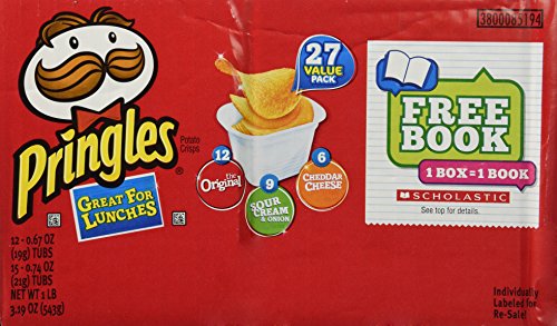 Algopix Similar Product 4 - Pringles Variety Stacks, 27 Tubs