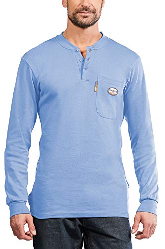 Algopix Similar Product 4 - Rasco FR Henley TShirt 100 Preshrunk