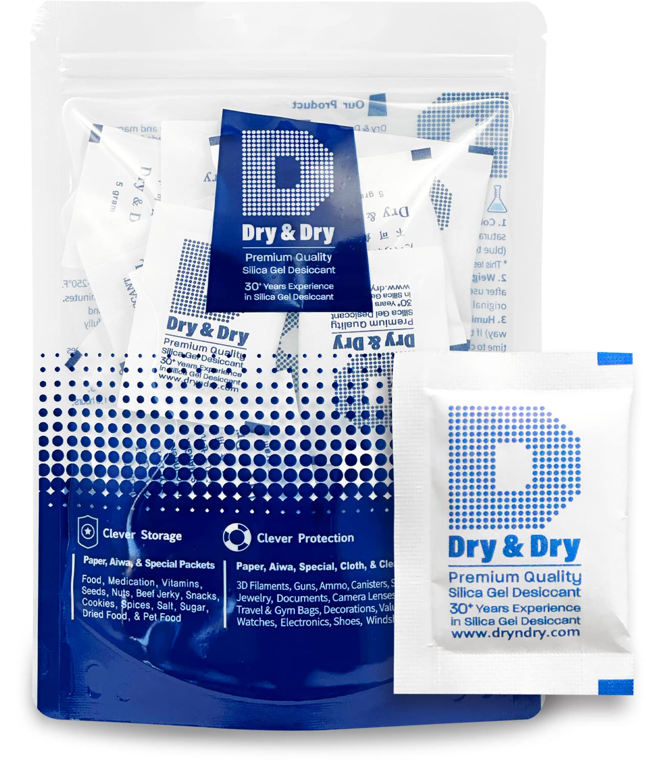 Algopix Similar Product 18 - Dry  Dry 5 Gram 50 Packets Silica