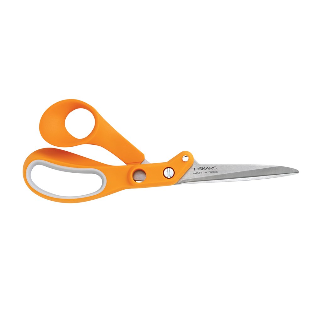 Algopix Similar Product 5 - Fiskars Amplify RazorEdge Fabric Shears