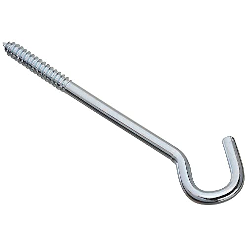Algopix Similar Product 16 - Screw Hook Znc Plt3/8x8