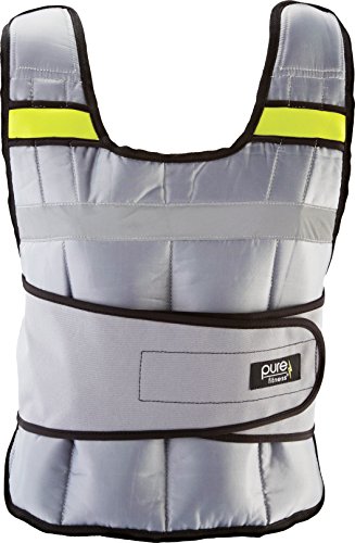Algopix Similar Product 7 - Pure Fitness 20lb Adjustable Weighted