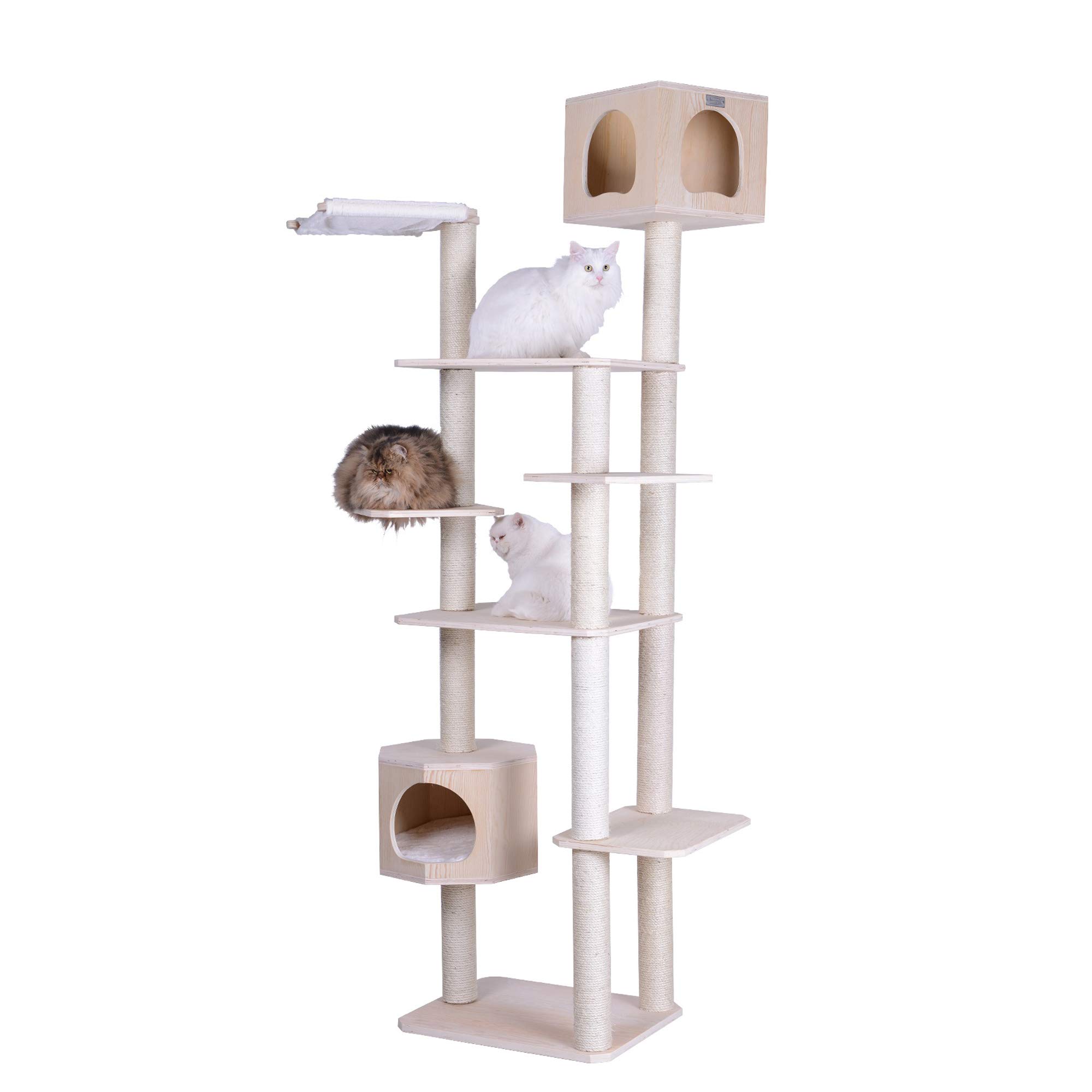 Algopix Similar Product 12 - Armarkat 89 Solid Wood Cat Tree Condo