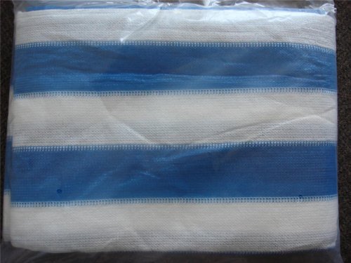 Algopix Similar Product 11 - 10X20 White blue Shade Net Mesh Screen