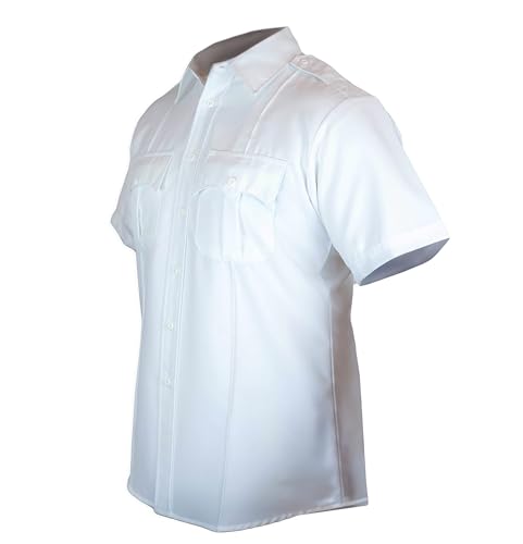 Algopix Similar Product 9 - First Class Short Sleeve Uniform Shirt