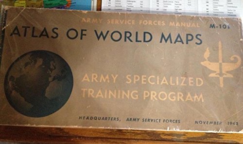 Algopix Similar Product 14 - Army Service Forces Manual M101 Atlas