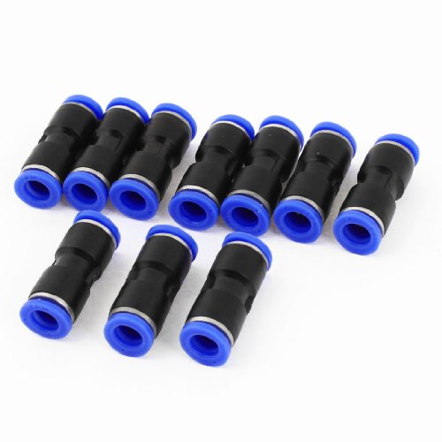 Algopix Similar Product 3 - uxcell 10 Pcs 8mm to 8mm Push in