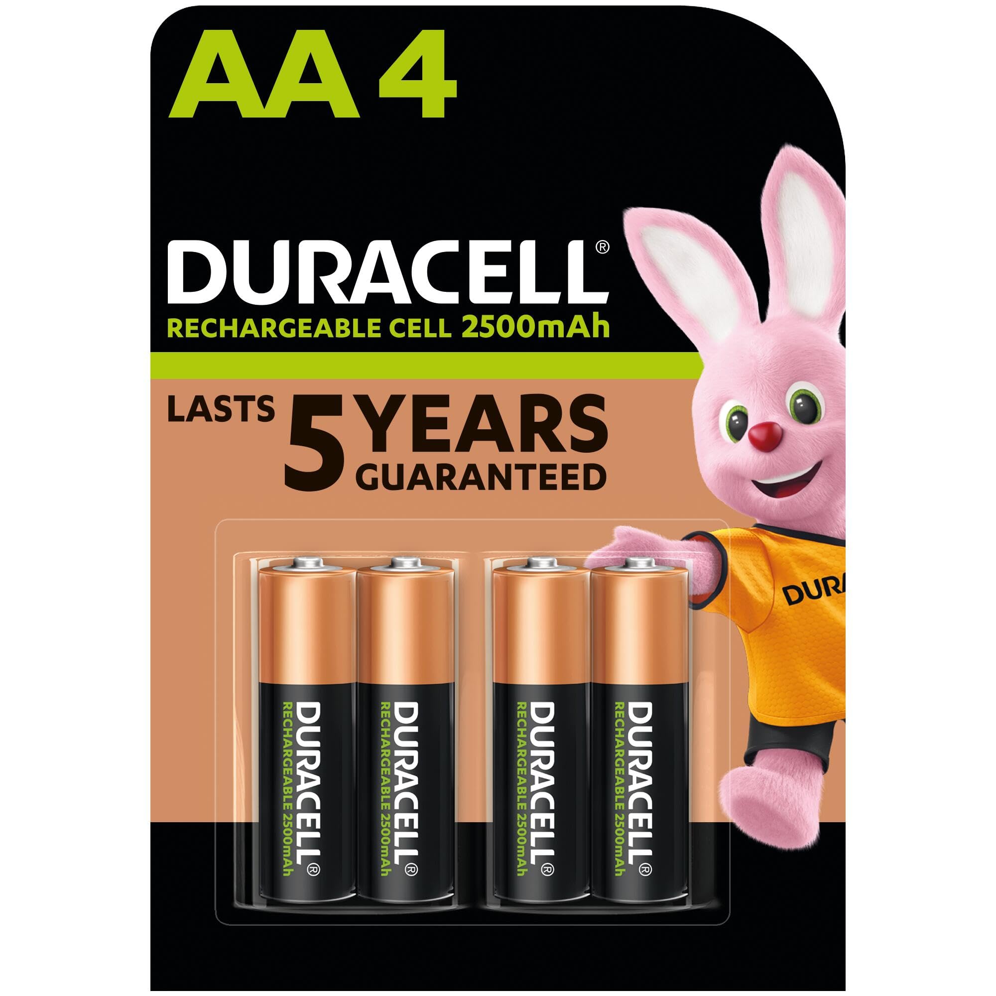 Algopix Similar Product 12 - Duracell AA Rechargeable Batteries