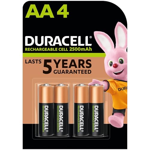 Algopix Similar Product 15 - Duracell AA Rechargeable Batteries