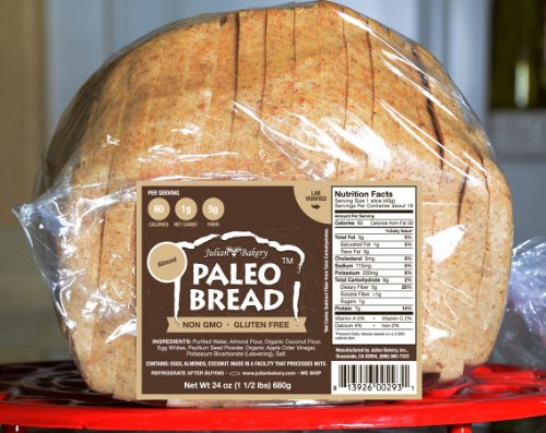 Algopix Similar Product 5 - Julian Bakery Bread Paleo Almond, 24 oz