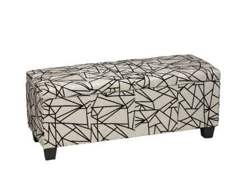 Algopix Similar Product 5 - Cortesi Home Zig Zag Fabric Storage