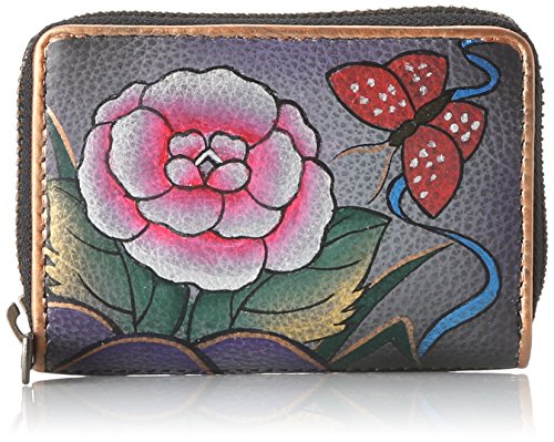 Algopix Similar Product 6 - Anuschka Women's Retro Bloom Card Holder