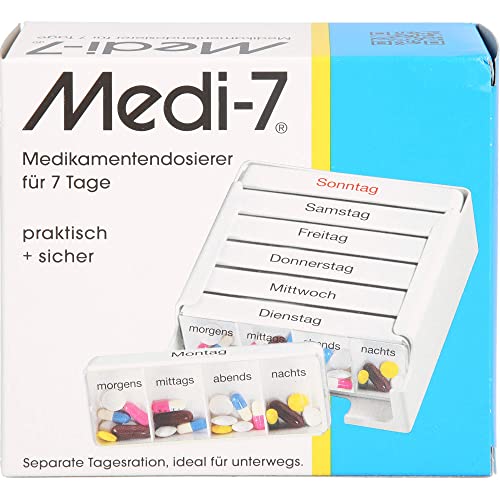 Algopix Similar Product 19 - Medi 7 Medication Dispenser for 7 Days