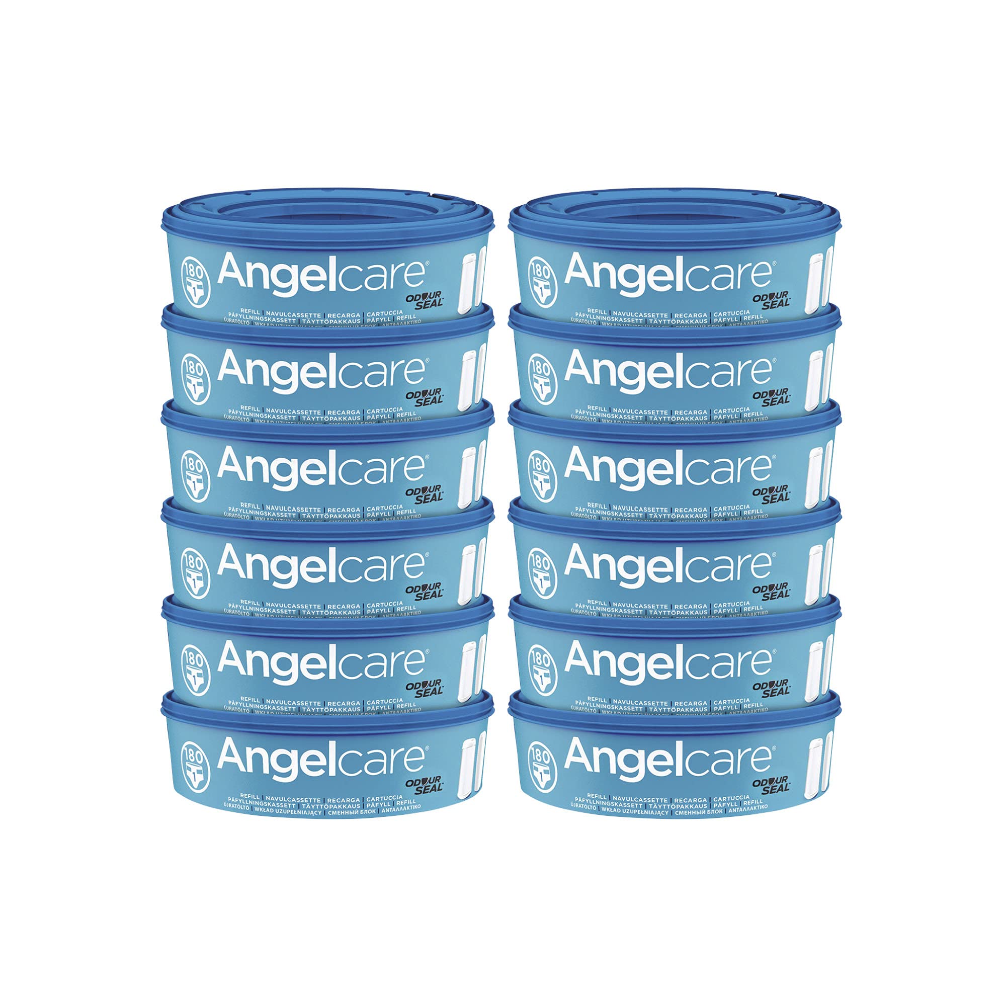 Algopix Similar Product 13 - Angelcare Refill Cassettes - Pack of 12