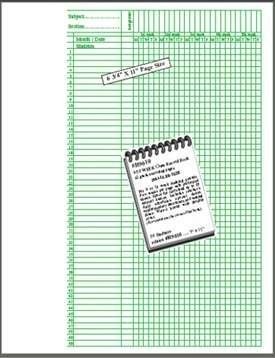 Algopix Similar Product 8 - CLASS RECORD BOOK 910 WK 50 NAMES