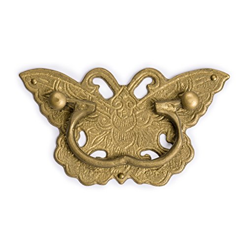 Algopix Similar Product 4 - CBH Young Butterfly Brass Hardware