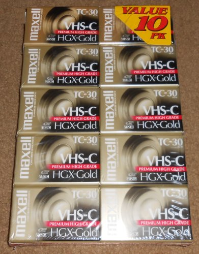 Algopix Similar Product 19 - Maxell VHSC Camcorder Videotapes