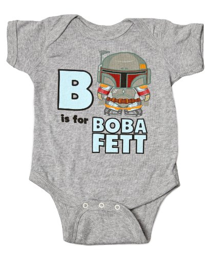Algopix Similar Product 5 - Star Wars B is for Boba Fett Infant