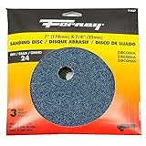 Algopix Similar Product 16 - Forney 71637 Sanding Discs Blue