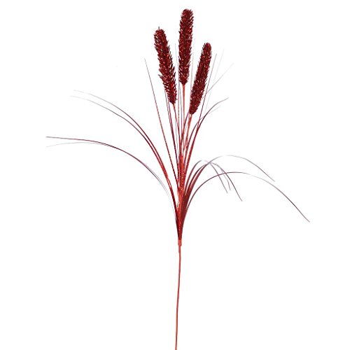 Algopix Similar Product 17 - Vickerman 31868  28 Red Glitter Wheat