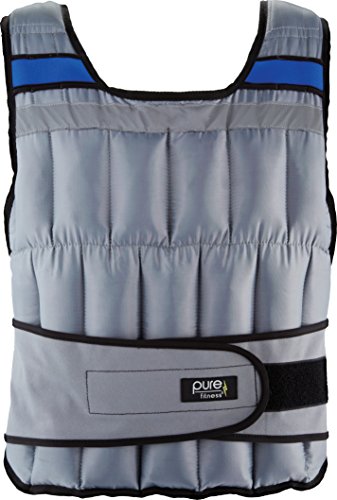 Algopix Similar Product 13 - Pure Fitness 40lb Adjustable Weighted