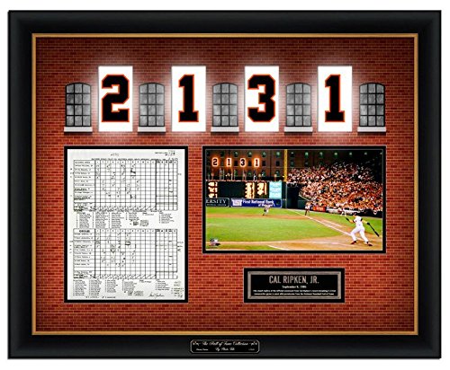 Algopix Similar Product 15 - Cal Ripken Jr Replica Scorecard from