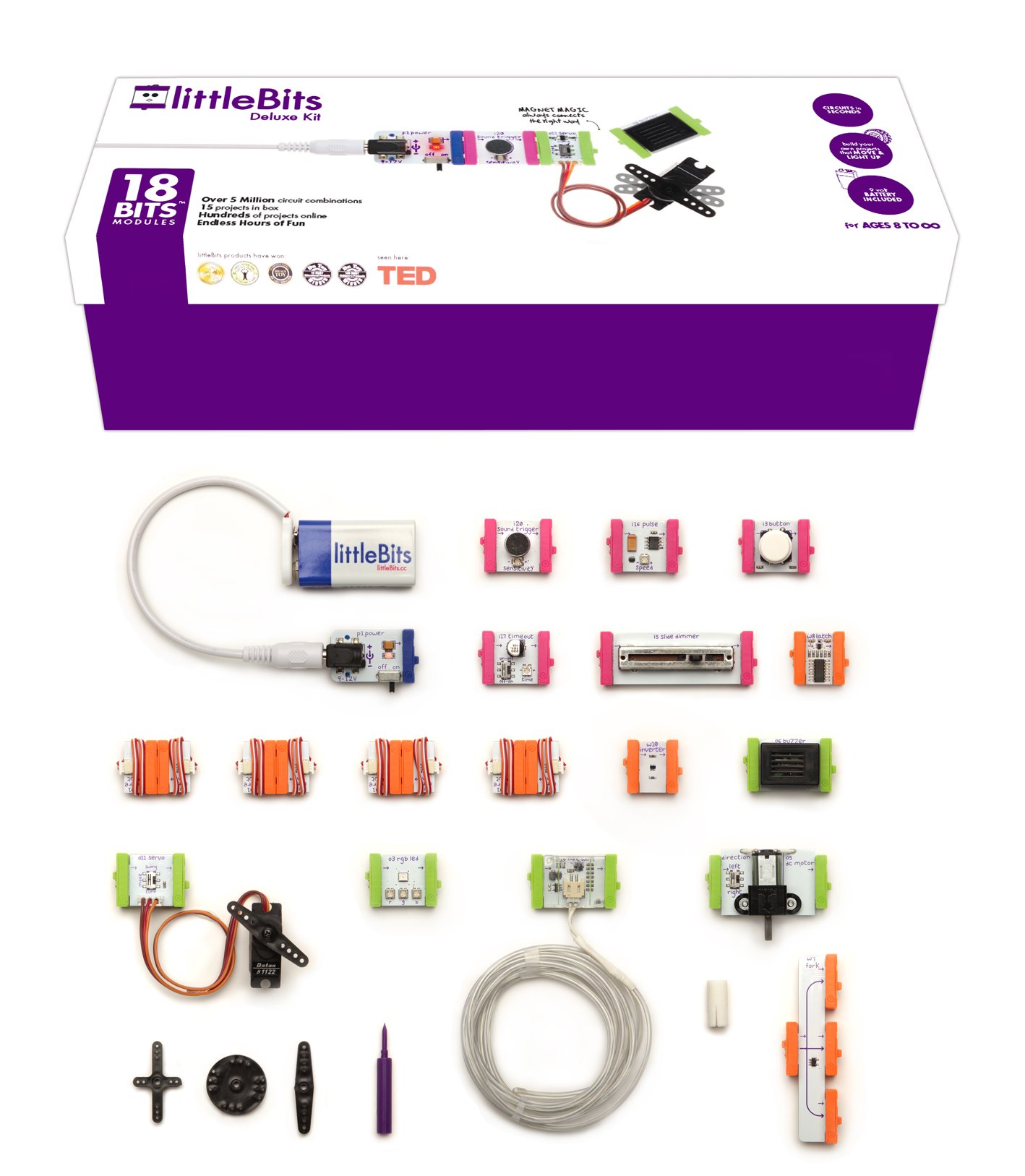 Algopix Similar Product 12 - littleBits Electronics Deluxe Kit