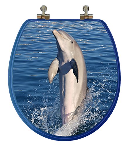 Algopix Similar Product 11 - TOPSEAT 3D Vario Scenario Round Toilet