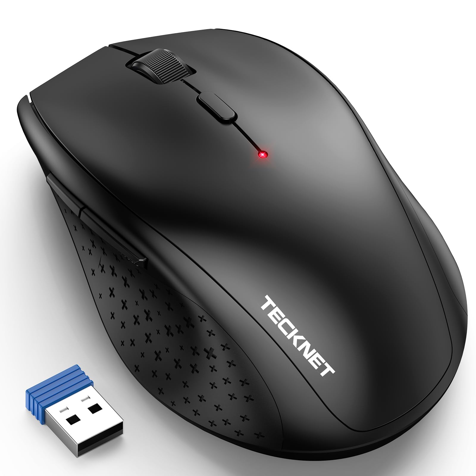 Algopix Similar Product 11 - TECKNET 24G Wireless Mouse 4800 DPI