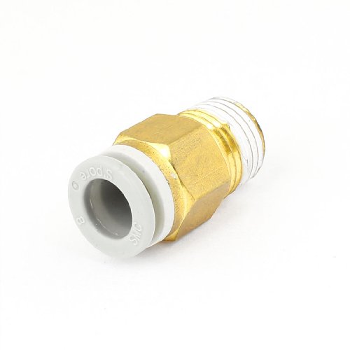 Algopix Similar Product 6 - 14 PT Male Thread to 8mm Tube Push in