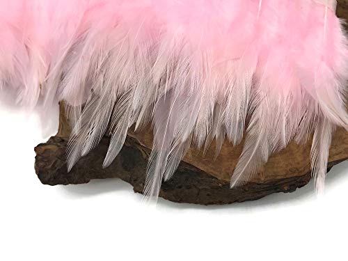 Algopix Similar Product 10 - 1 Yard Light Pink Rooster Neck Hackle