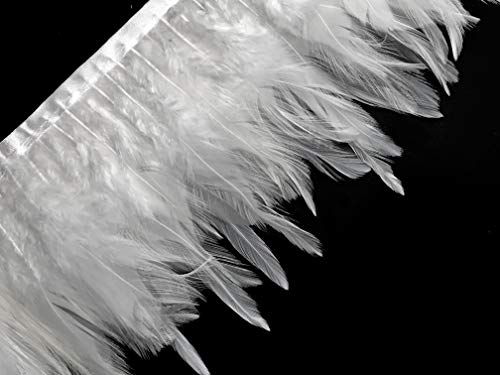 Algopix Similar Product 1 - 1 Yard White Rooster Neck Saddle