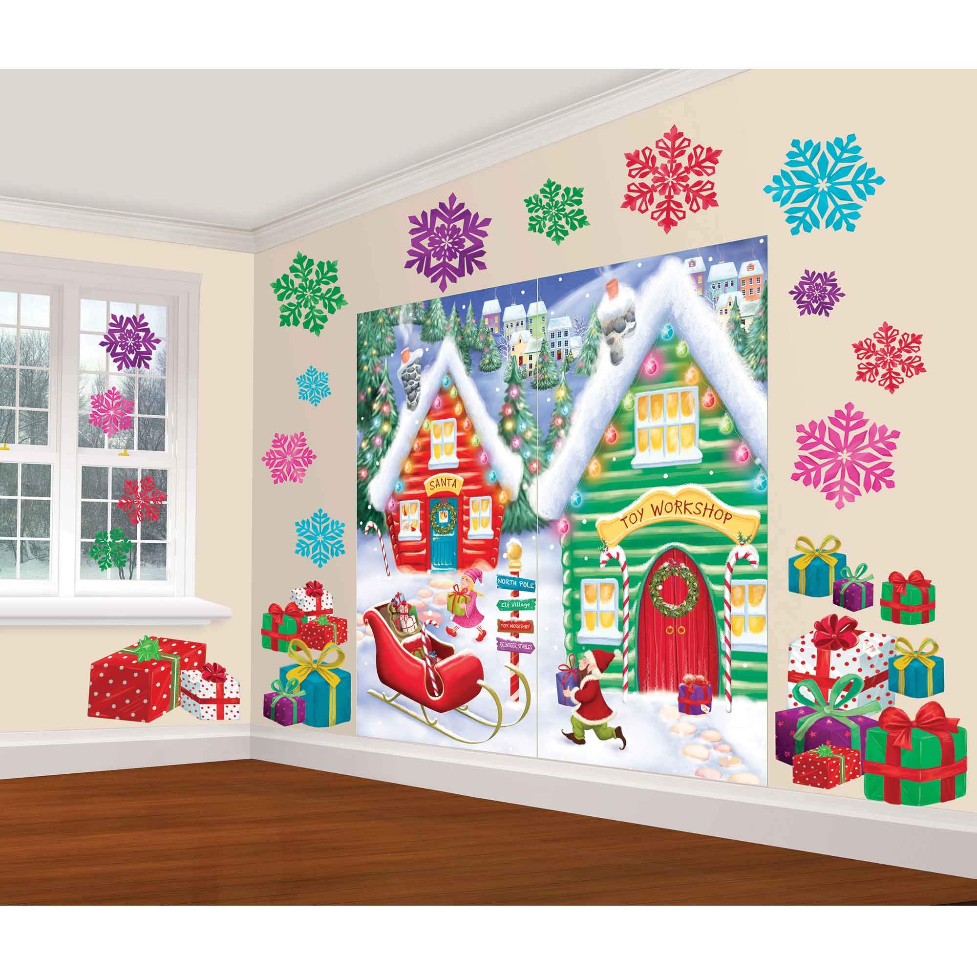 Algopix Similar Product 18 - Amscan 670232 North Pole Wall Scene