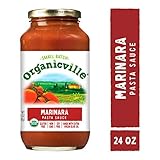 Algopix Similar Product 1 - Organicville Organic Marinara Pasta