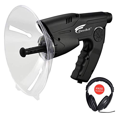 Algopix Similar Product 13 - HAUSBELL Parabolic Listening Device for
