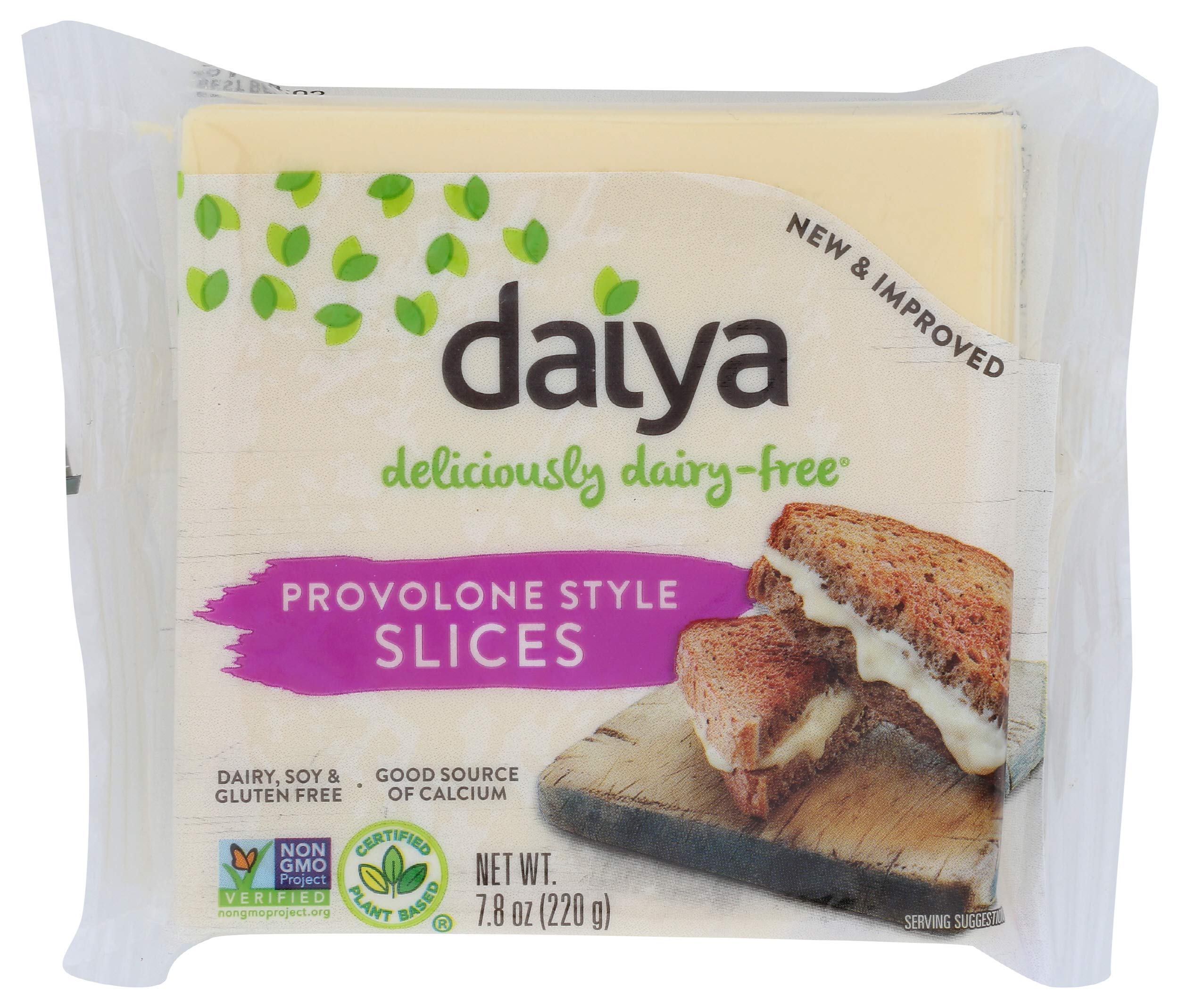 Algopix Similar Product 1 - Daiya, Provolone Style Slices, 7.8 oz